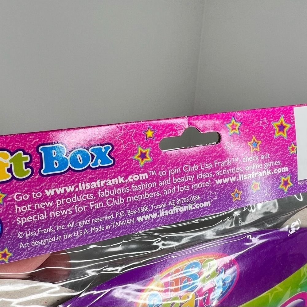 Vintage 90s Lisa Frank Layla Fairy Gift Box 12.5 x 8” - Picture 4 of 4